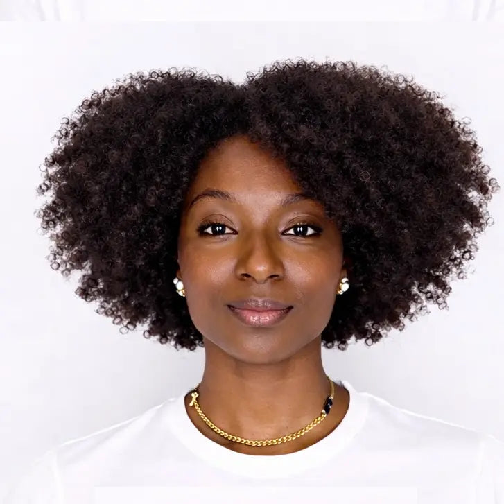 Perruque Demi-Tête & postiche crépu 3 en 1–Afro-Luxe