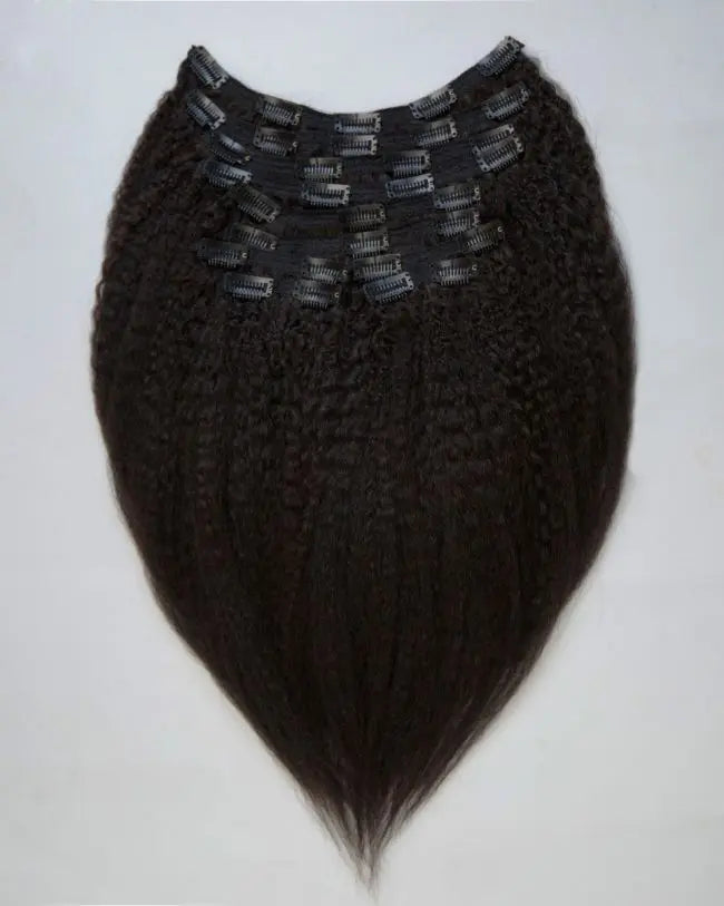 Clip-in kinky straight grossier