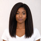 Clip-in kinky straight grossier