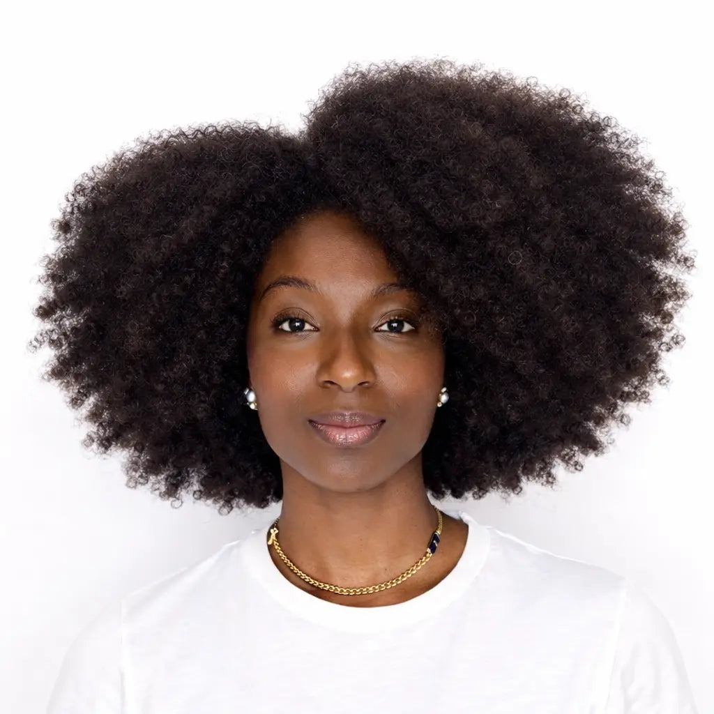 Perruque Demi-Tête & postiche crépu 3 en 1–Afro-Luxe